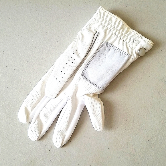 Tour Choice Microfiber Golf Glove Leather Soft Touch Right Hand White Medium New - Picture 8 of 10